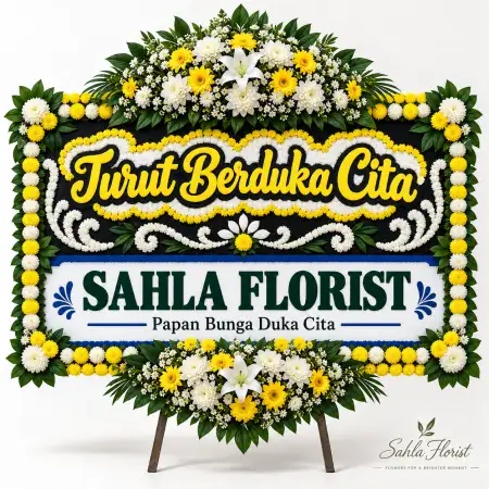 Papan Bunga Duka Gondangdia